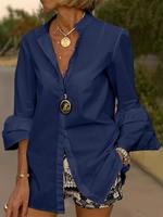 2024 VONDA Elegant Flare Sleeve Blouse 3